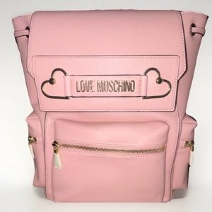 Love Moschino Blush Pink Backpack